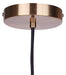 Canarm - IPL1250A01GD-SR - One Light Pendant - Malek - Gold