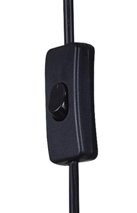 Canarm - IPL2269B03BK20 - Three Light Pendant - Hora-Marron - Matte Black + Rope