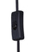 Canarm - IPL2269B03BK20 - Three Light Pendant - Hora-Marron - Matte Black + Rope