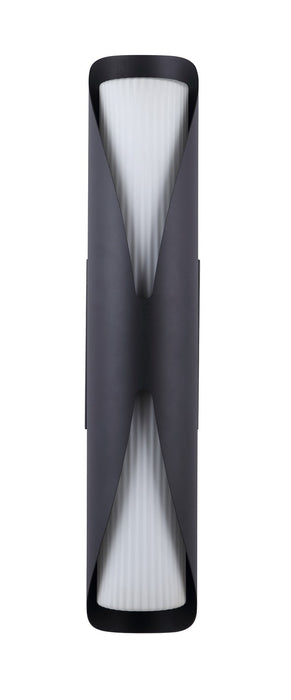 Canarm - IOL780BK - Two Light Outdoor Wall Lantern - Dylan - Sand Black