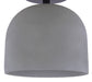 Canarm - ISF729B01BK-GY - One Light Semi-Flushmount - Jack - Matte Black