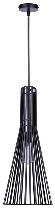 Canarm - IPL1238A01BK24 - One Light Pendant - Elim - Matte Black