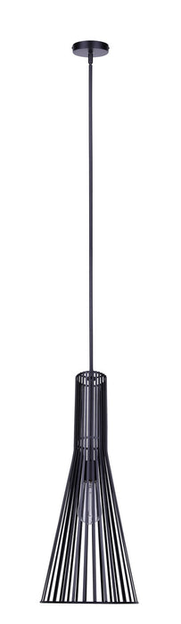 Canarm - IPL1238A01BK24 - One Light Pendant - Elim - Matte Black
