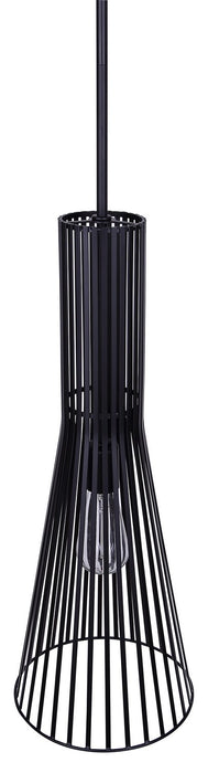 Canarm - IPL1238A01BK24 - One Light Pendant - Elim - Matte Black