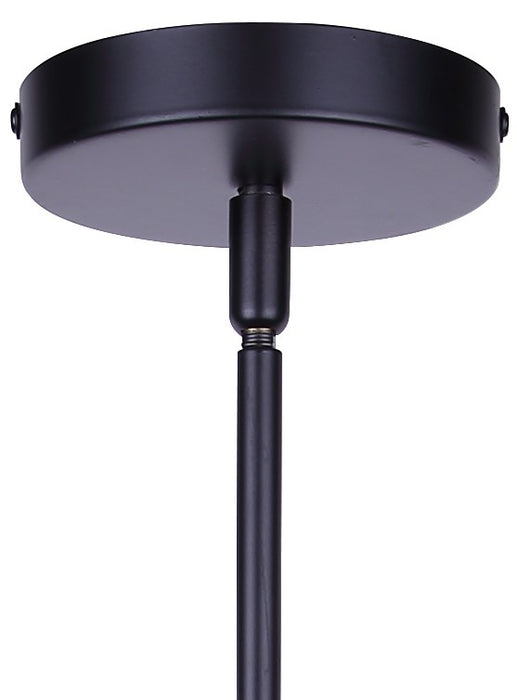 Canarm - IPL1238A01BK24 - One Light Pendant - Elim - Matte Black