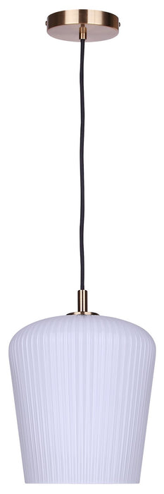 Canarm - IPL1249A01GD-OR - One Light Pendant - Leandro - Gold