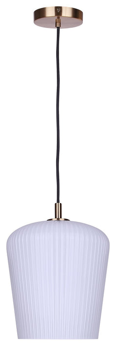 Canarm - IPL1249A01GD-OR - One Light Pendant - Leandro - Gold