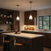 Canarm - IPL2289B01GD - One Light Pendant - Rosie - Gold