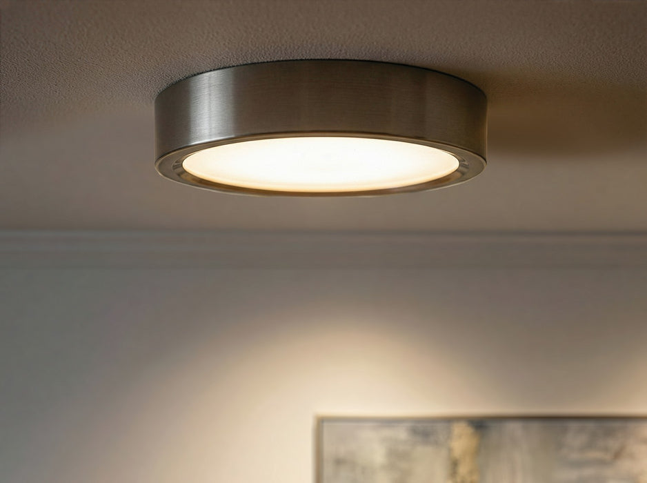 Canarm - DL-7F-15DCW-BN-C - LED Flush Mount - Dl-7F-15Dcw - Brushed Nickel