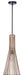 Canarm - IPL1238A01BKB24 - One Light Pendant - Elim - Matte Black And Brushed Brown