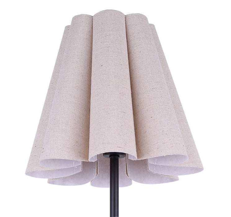 Canarm - IWF1239A01BK - One Light Wall Sconce - Iris - Matte Black