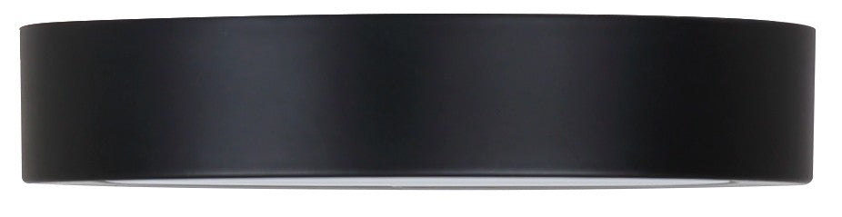 Canarm - DL-5F-10DCW-BK-C - LED Flush Mount - Dl-5F-10Dcw - Matte Black
