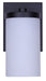 Canarm - IVL1234A01BK-FO - One Light Wall Sconce - Britton - Matte Black