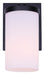 Canarm - IVL1234A01BK-FO - One Light Wall Sconce - Britton - Matte Black