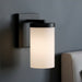 Canarm - IVL1234A01BK-FO - One Light Wall Sconce - Britton - Matte Black