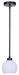 Canarm - IPL2257B01BK - One Light Pendant - Nella - Matte Black