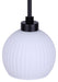 Canarm - IPL2257B01BK - One Light Pendant - Nella - Matte Black
