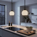 Canarm - IPL2257B01BK - One Light Pendant - Nella - Matte Black