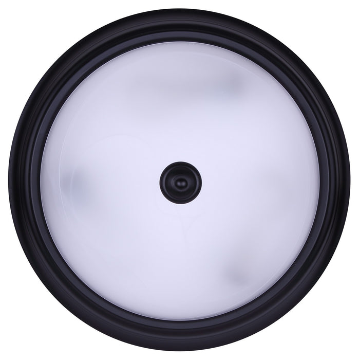 Canarm - IFM415MBK - Three Light Flush Mount - 41 Series - Matte Black
