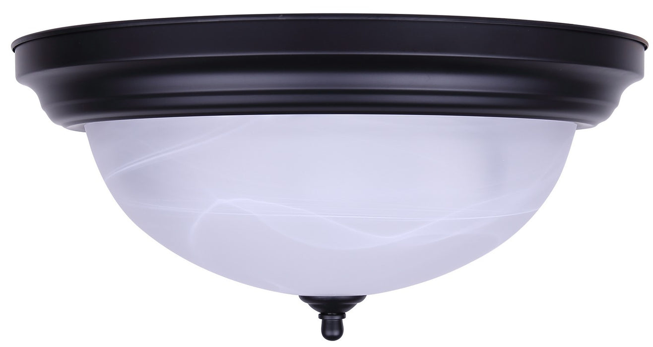 Canarm - IFM415MBK - Three Light Flush Mount - 41 Series - Matte Black