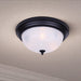 Canarm - IFM415MBK - Three Light Flush Mount - 41 Series - Matte Black