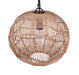 Canarm - IPL1197A01BK-NA - One Light Pendant - Valence - Matte Black + Natural