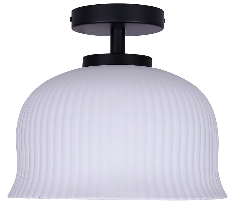 Canarm - ISF2262B01BK - One Light Semi-Flushmount - Sana - Matte Black