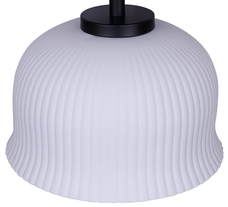 Canarm - ISF2262B01BK - One Light Semi-Flushmount - Sana - Matte Black