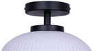 Canarm - ISF2262B01BK - One Light Semi-Flushmount - Sana - Matte Black
