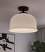 Canarm - ISF2262B01BK - One Light Semi-Flushmount - Sana - Matte Black