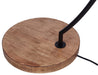 Canarm - IFL2281B62BKW - One Light Floor Lamp - Elan - Matte Black & Real Wood