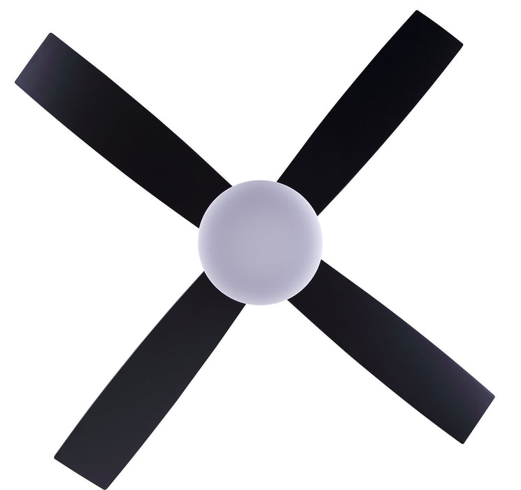 Canarm - CF52AUR4BK - 52" Ceiling Fan - Aurova - Matte Black