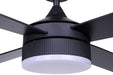 Canarm - CF52AUR4BK - 52" Ceiling Fan - Aurova - Matte Black