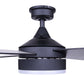 Canarm - CF52AUR4BK - 52" Ceiling Fan - Aurova - Matte Black