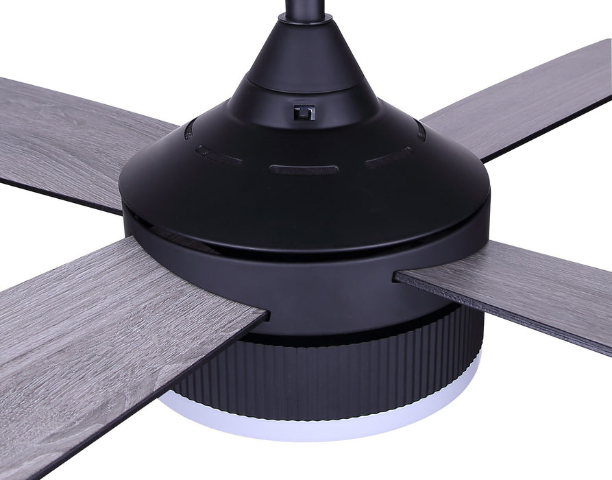 Canarm - CF52AUR4BK - 52" Ceiling Fan - Aurova - Matte Black