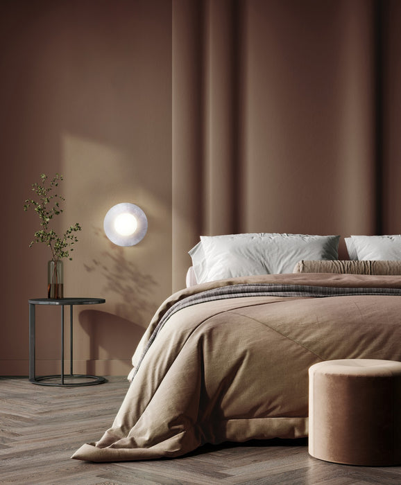 Canarm - LWF336A01WHG - LED Wall Sconce - Fenn - Gold/ Matte White