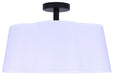 Canarm - ISF2266B03BK - Three Light Semi-Flush Mount - Siena - Matte Black