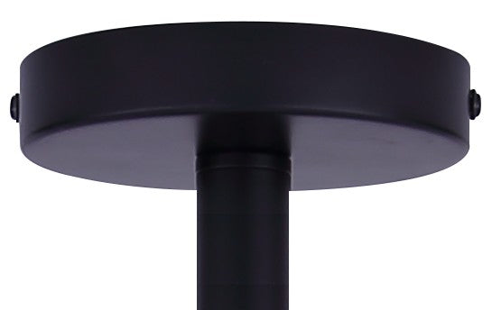Canarm - ISF2266B03BK - Three Light Semi-Flush Mount - Siena - Matte Black