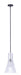 Canarm - IPL1238A01BW - One Light Pendant - Elim - Matte Black And White