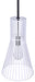 Canarm - IPL1238A01BW - One Light Pendant - Elim - Matte Black And White