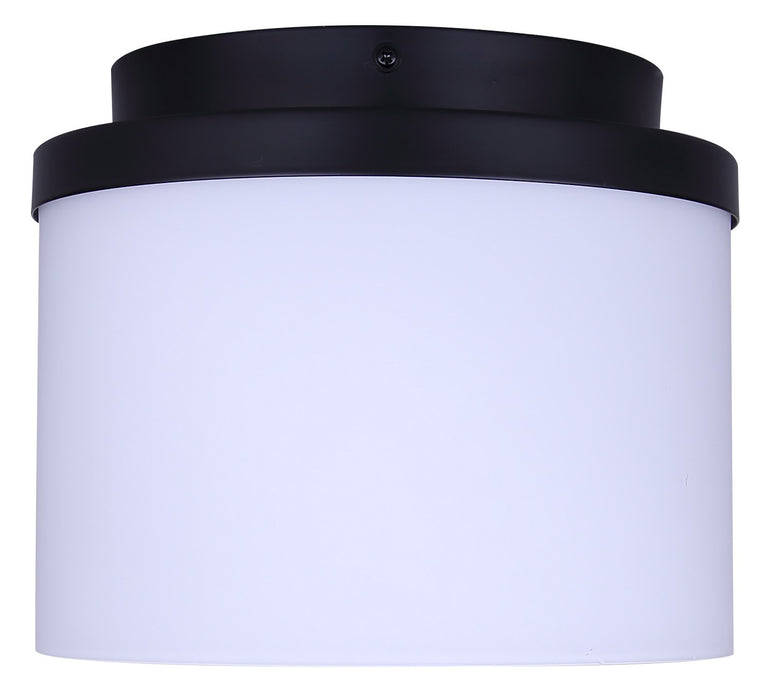 Canarm - IFM1234A09BK-FO - One Light Flush Mount - Britton - Matte Black
