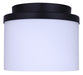 Canarm - IFM1234A09BK-FO - One Light Flush Mount - Britton - Matte Black