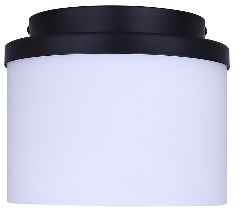 Canarm - IFM1234A09BK-FO - One Light Flush Mount - Britton - Matte Black