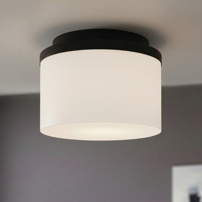 Canarm - IFM1234A09BK-FO - One Light Flush Mount - Britton - Matte Black
