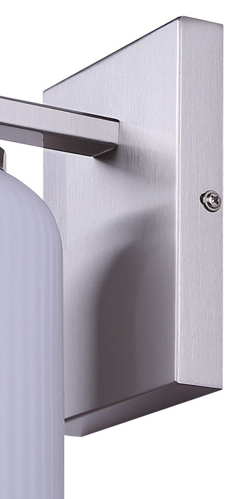 Canarm - IVL1241A01BN - One Light Wall Sconce - Bram - Brushed Nickel