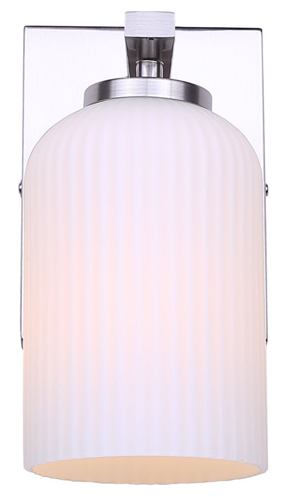 Canarm - IVL1241A01BN - One Light Wall Sconce - Bram - Brushed Nickel