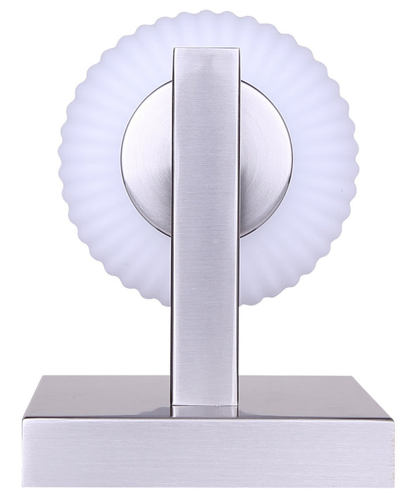 Canarm - IVL1241A01BN - One Light Wall Sconce - Bram - Brushed Nickel