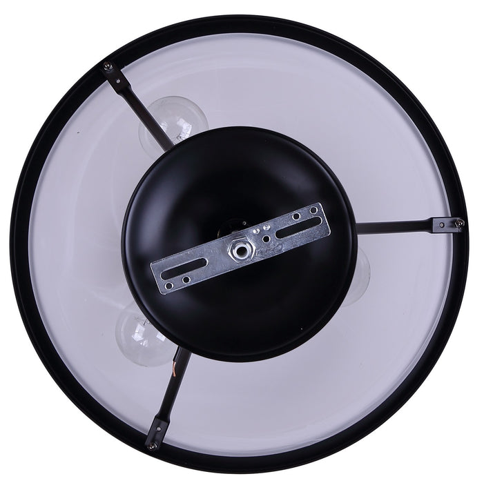 Canarm - ICH4115BK - Three Light Chandelier - Devon - Matte Black