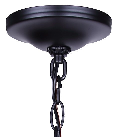 Canarm - ICH4115BK - Three Light Chandelier - Devon - Matte Black
