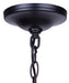 Canarm - ICH4115BK - Three Light Chandelier - Devon - Matte Black